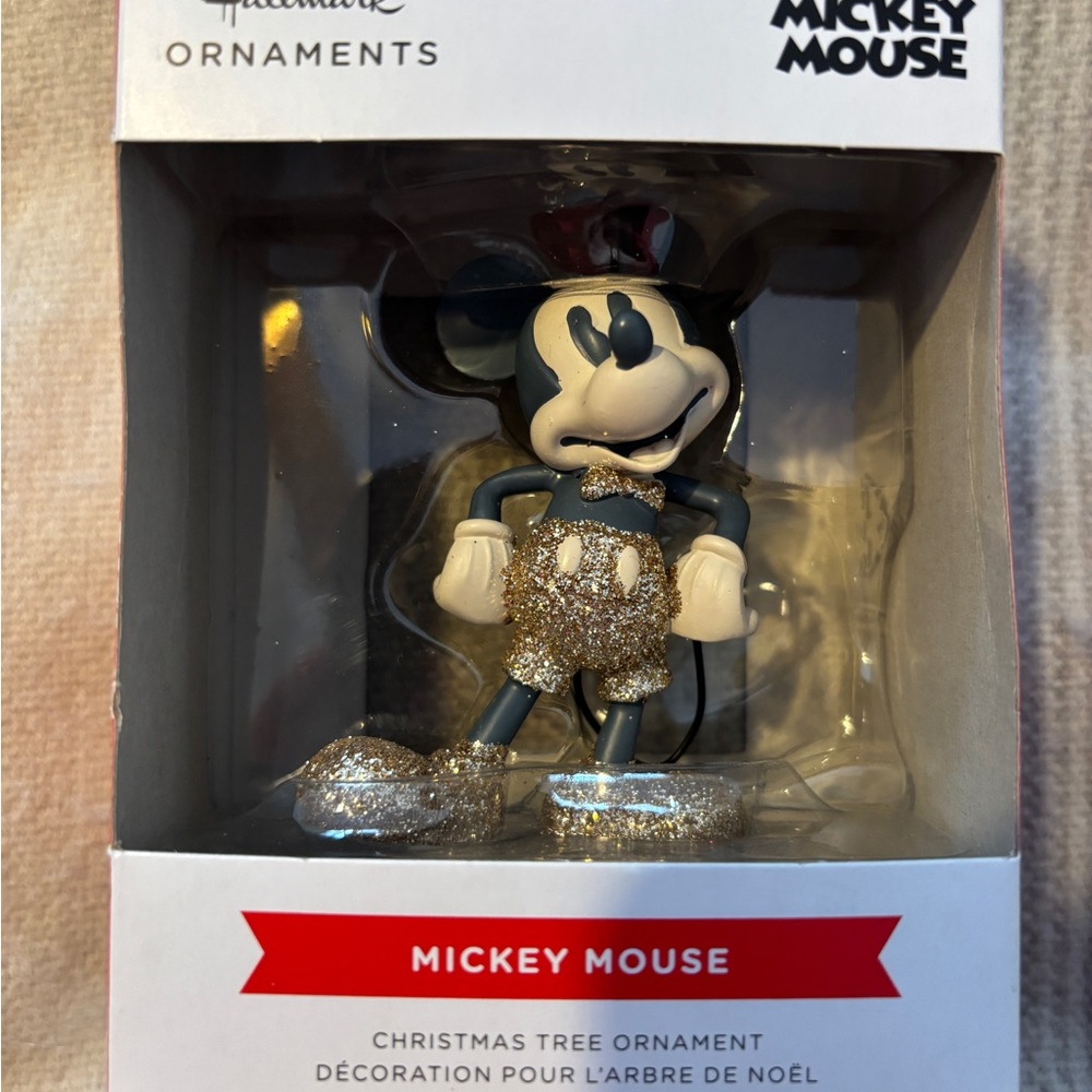 Hallmark Disney Mickey Mouse Ornament - Gold and Silver - Picture 2 of 4